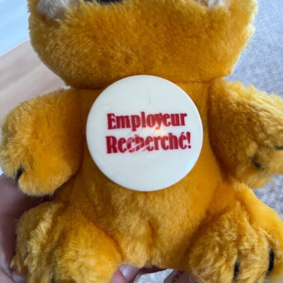 Graduate Garfield Vintage "Employeur Recherche!" NWT 1978 - Picture 12 of 12
